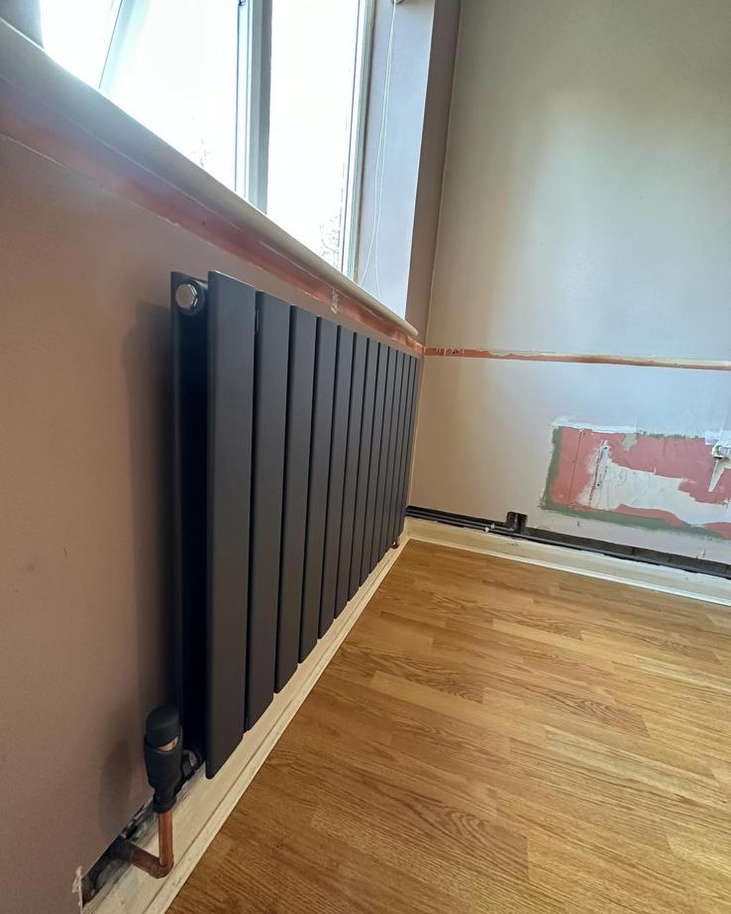 Domestic radiator relocate and install in Swindon